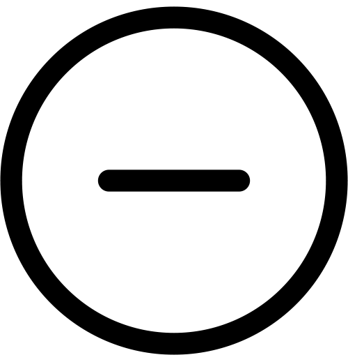 minus symbol